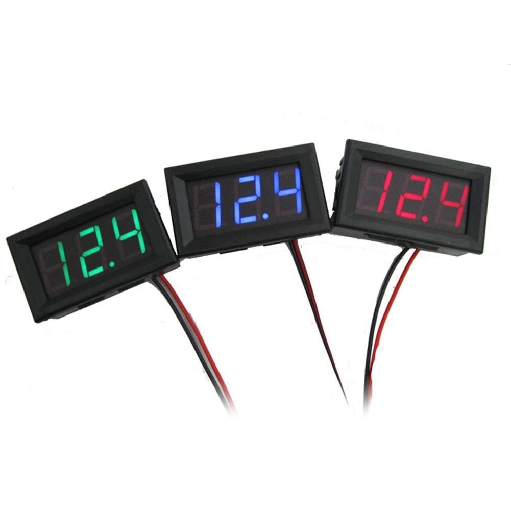 Vôn kế kỹ thuật số led dc 4.5-30v 0,36inc