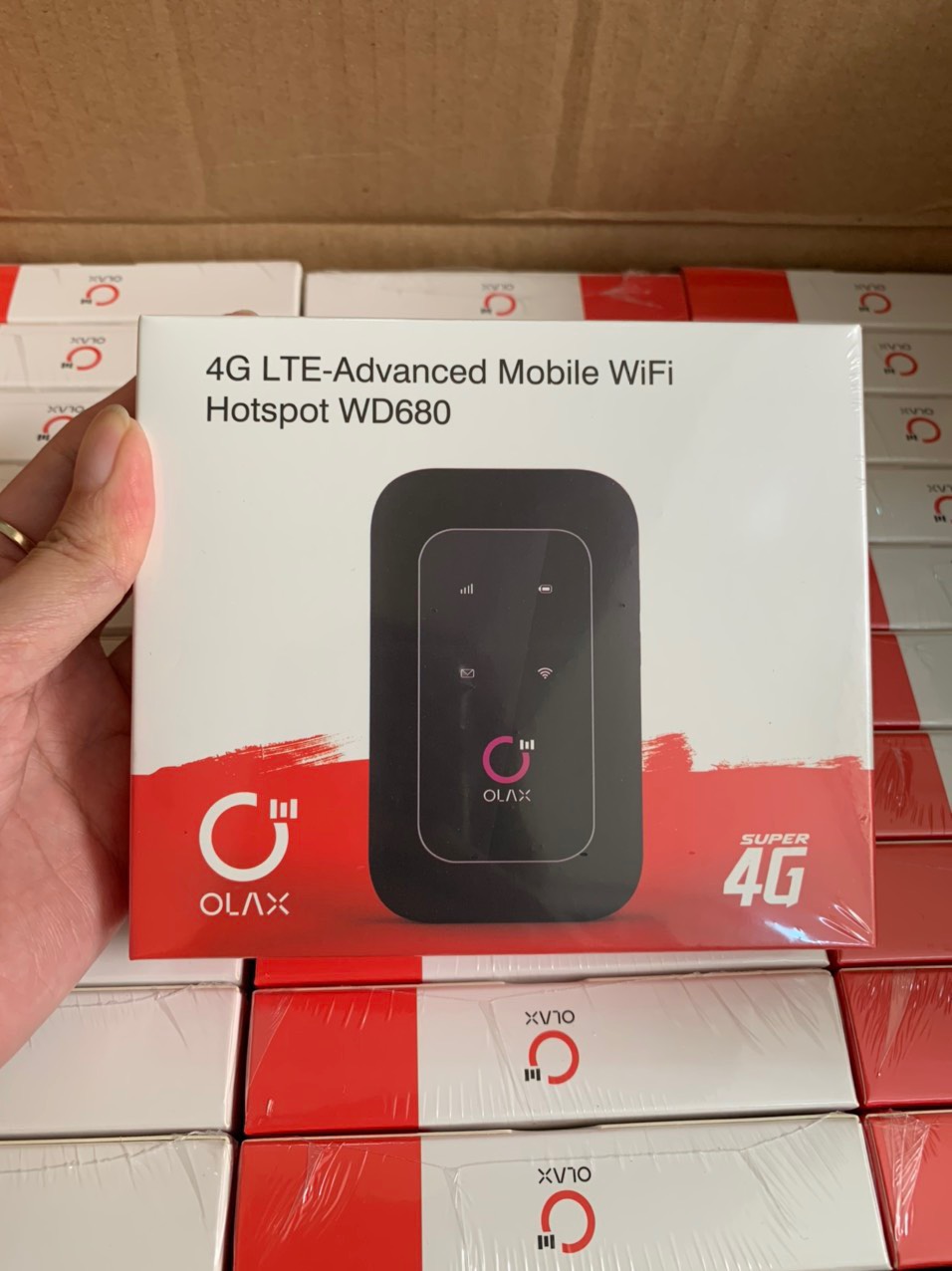 [HCM]Bộ Phát Wifi Di Động 4G OLAX MF908U tốc độ 150Mbps - Nhập Khẩu