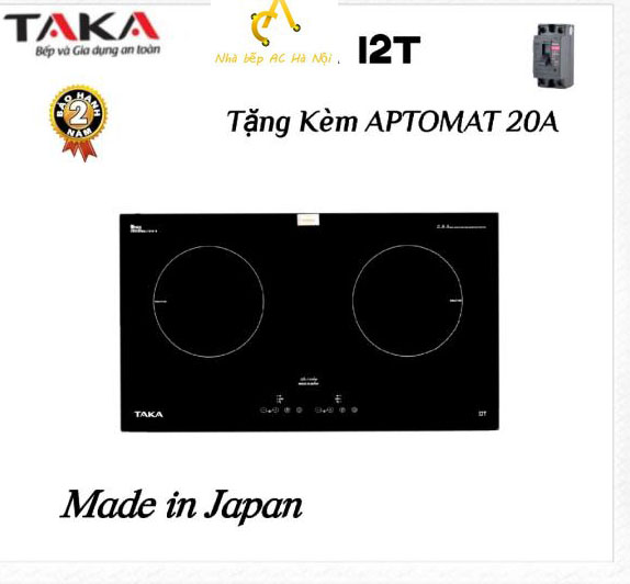 Bếp từ đôi cao cấp made in japan taka i2t