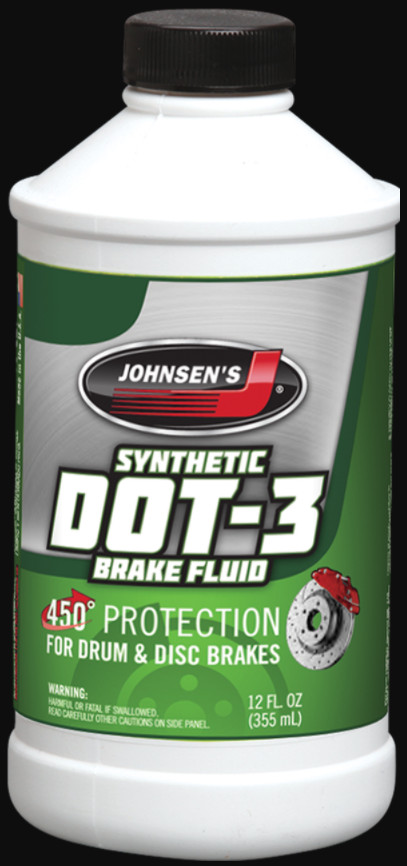Dầu phanh Johnsen's DOT-3  - 355ML - Made in USA