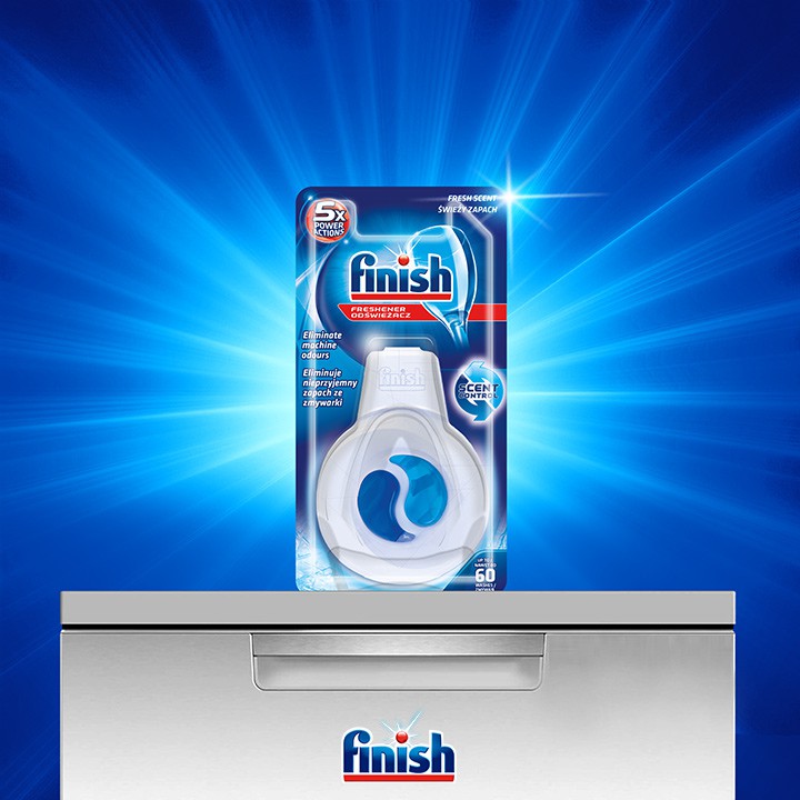 Tinh dầu khử mùi máy rửa bát Finish Freshener Nhập khẩu Châu Âu