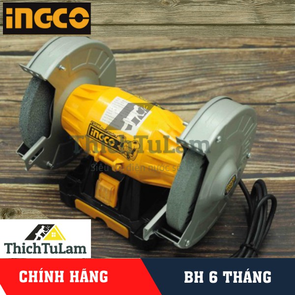 Máy mài hai đầu ingco bg61502