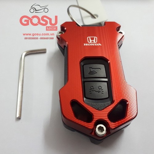 Ốp chìa khóa Smartkey Honda CNC 2 nút AB. Vision, vario mẫu cũ đủ màu nổi bật