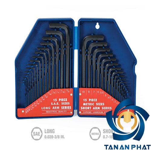 Bộ lục giác workpro w022018, 30 chi tiết
