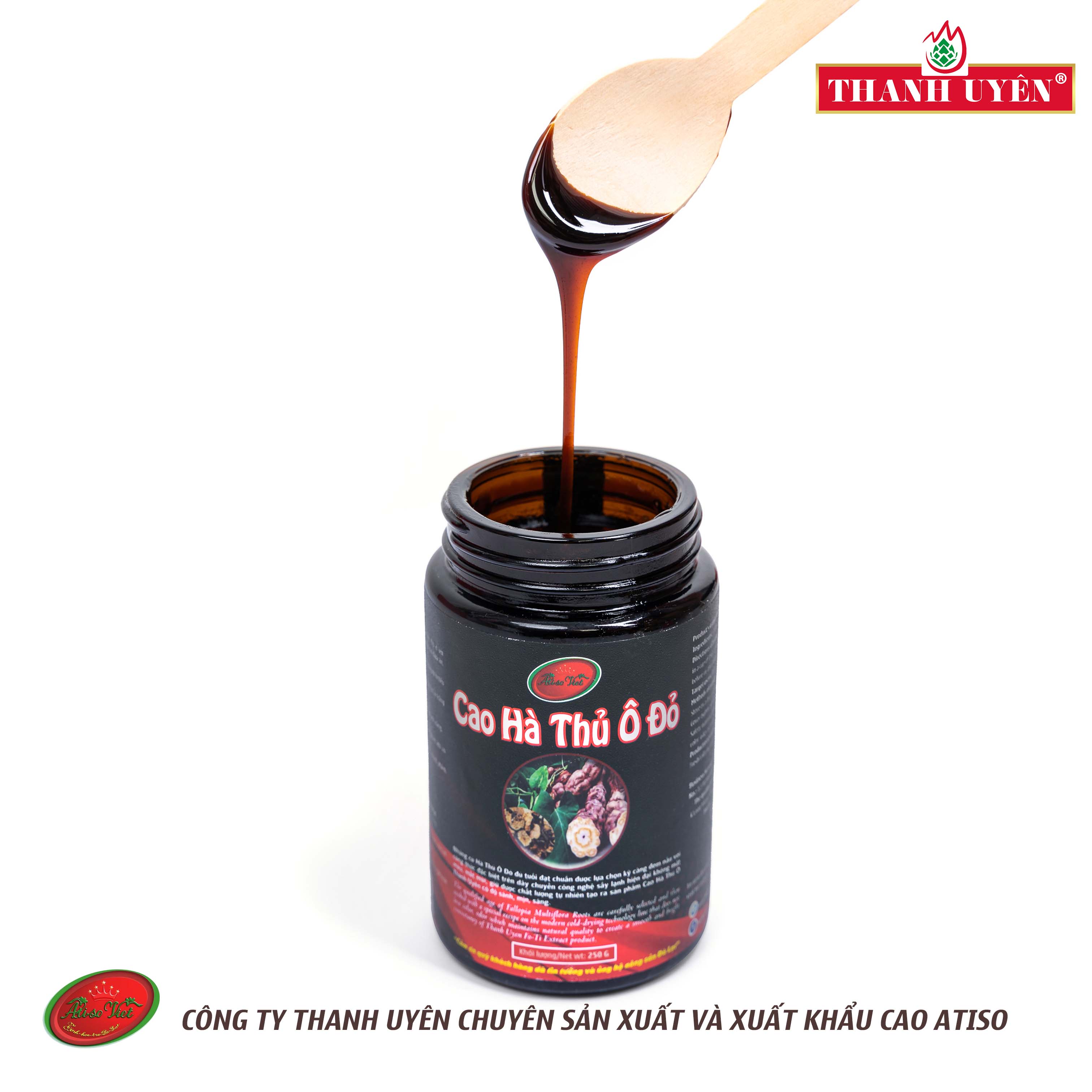 Cao Hà Thủ Ô Đỏ THANH UYÊN 250gr GIúp Đen Tóc Sáng Da