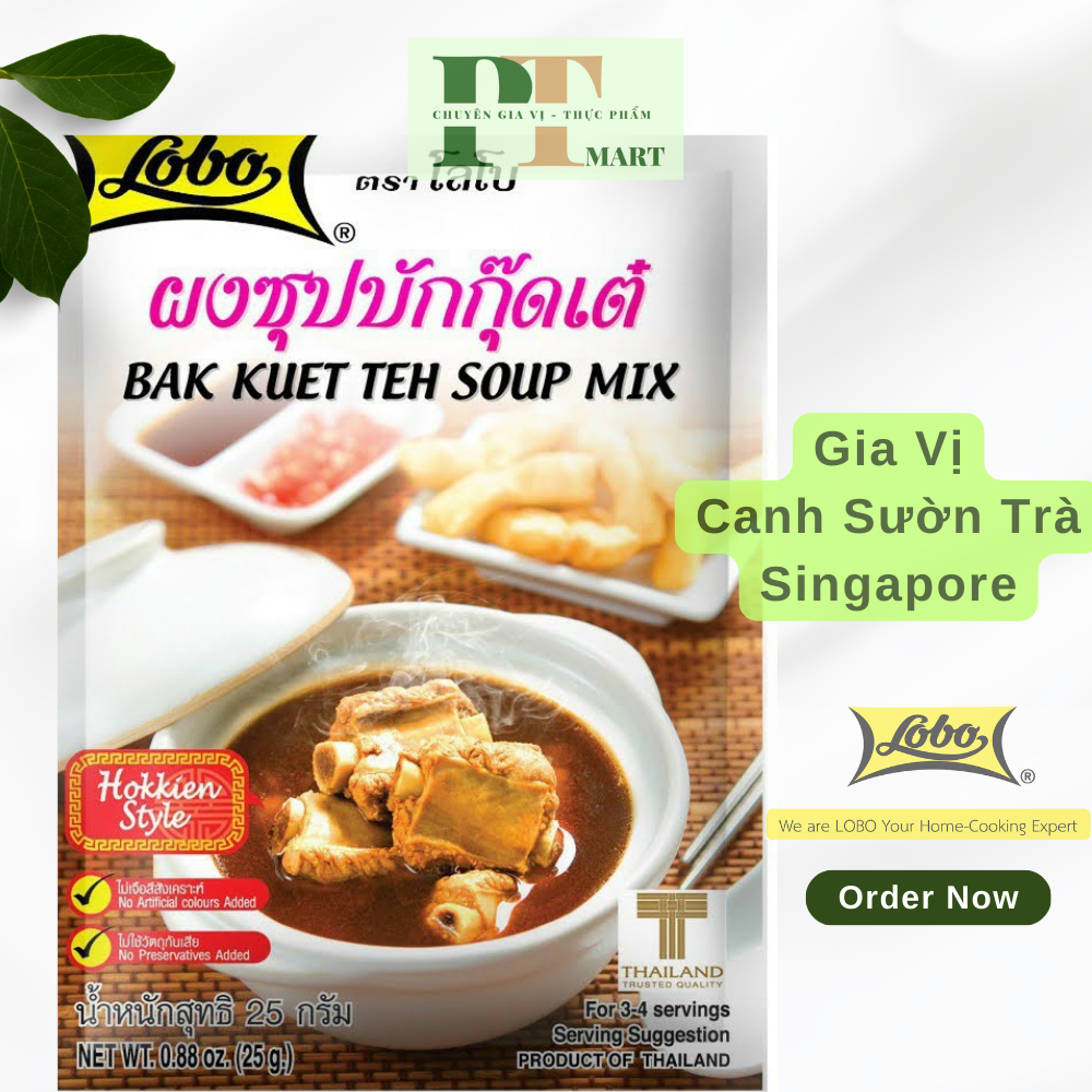 Lobo Thai Bak Kuet Teh Soup Ingredient 25gr
