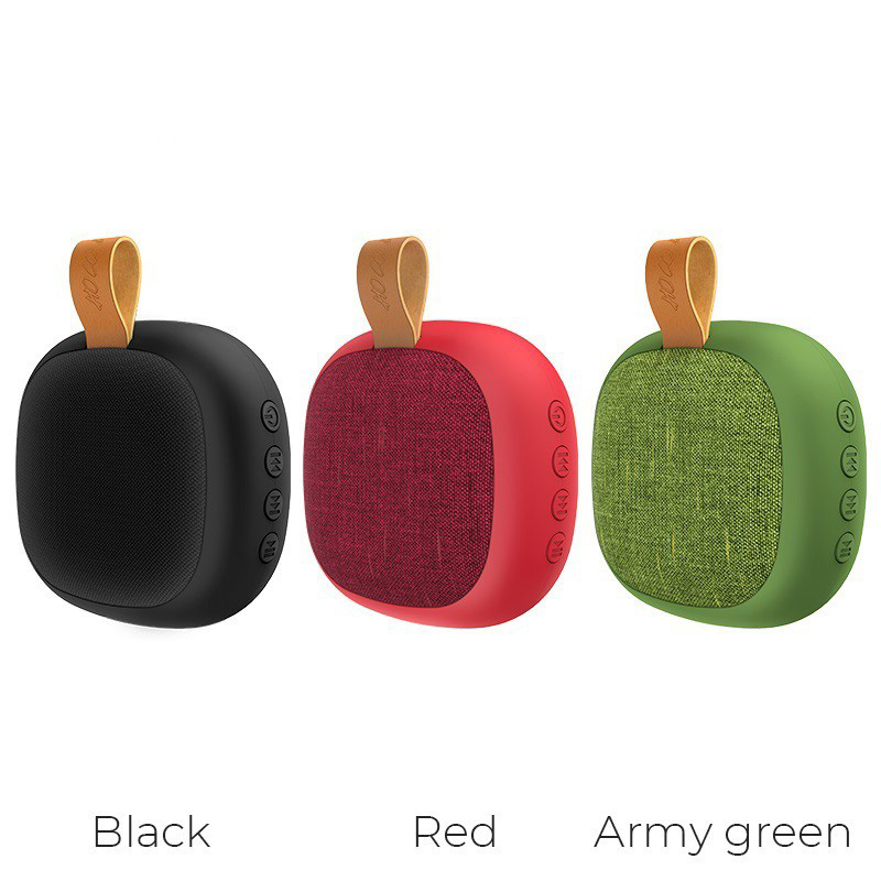 Loa bluetooth không dây hoco bs31 | có mic đàm thoại - có khe cắm thẻ nhớ - âm thanh true wireless - thiết kế cực nhỏ gọn - pin ấn tượng | loa bluetooth, loa không dây, loa mini, loa