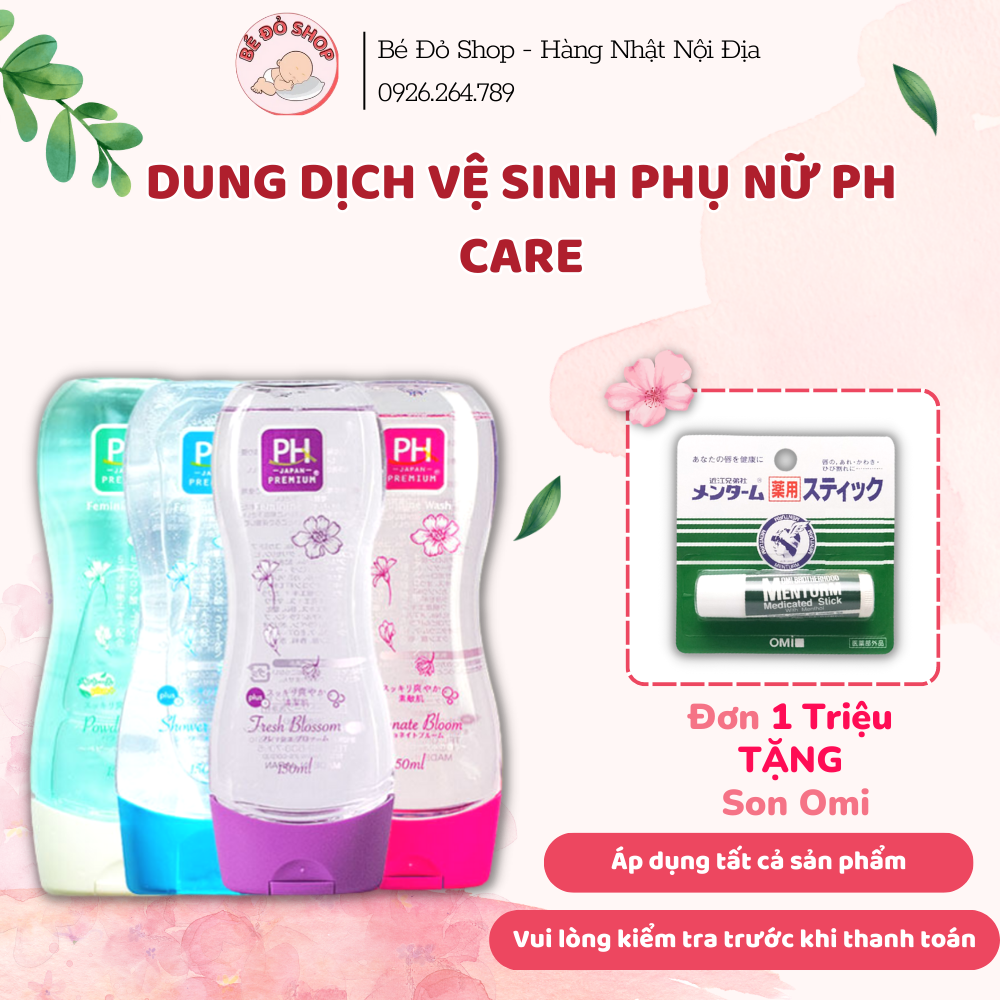 Dung dịch vệ sinh phụ nữ PH care Nhật bản 150ml