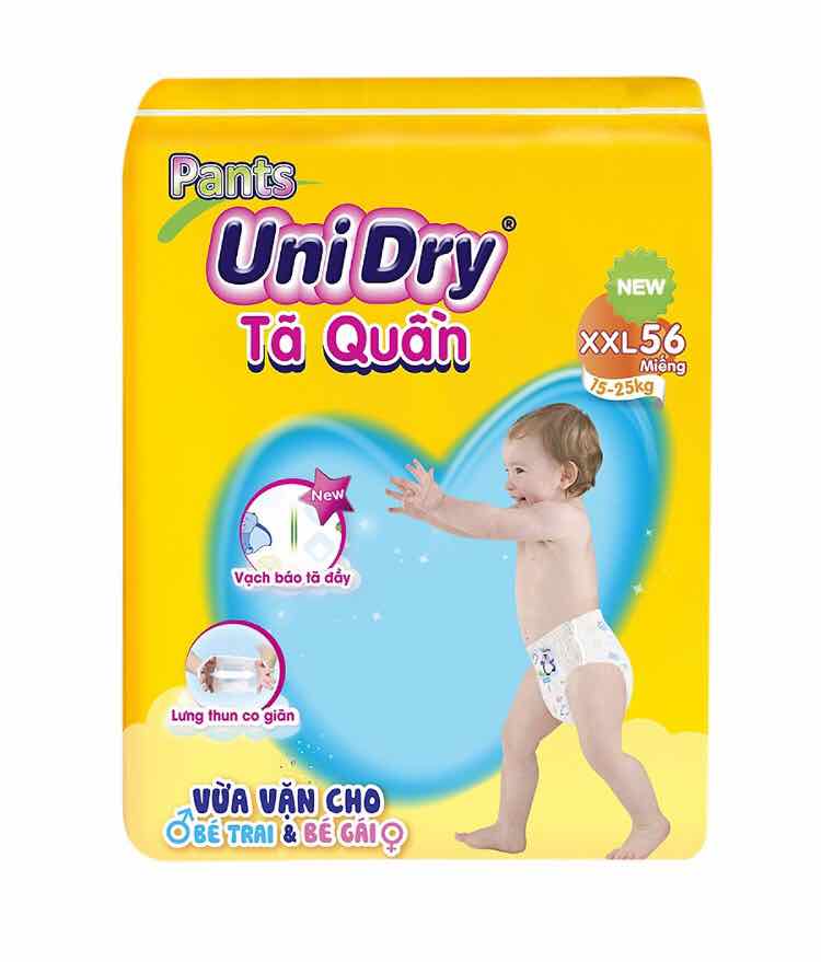 Tã quần Unidry XXL56 cho bé trên 15-25kg