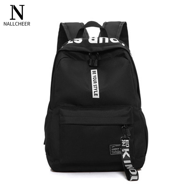  NALLCHEER ⚡Miễn phí vận chuyển⚡balo nam balo du lịch balo đựng quần áo balo chống nước cặp đi học nam  Ba Lô Vải Bố Học Sinh Trung Học Ba Lô Đi Học Máy Tính Thời Trang Phong Cách Hàn Quốc 