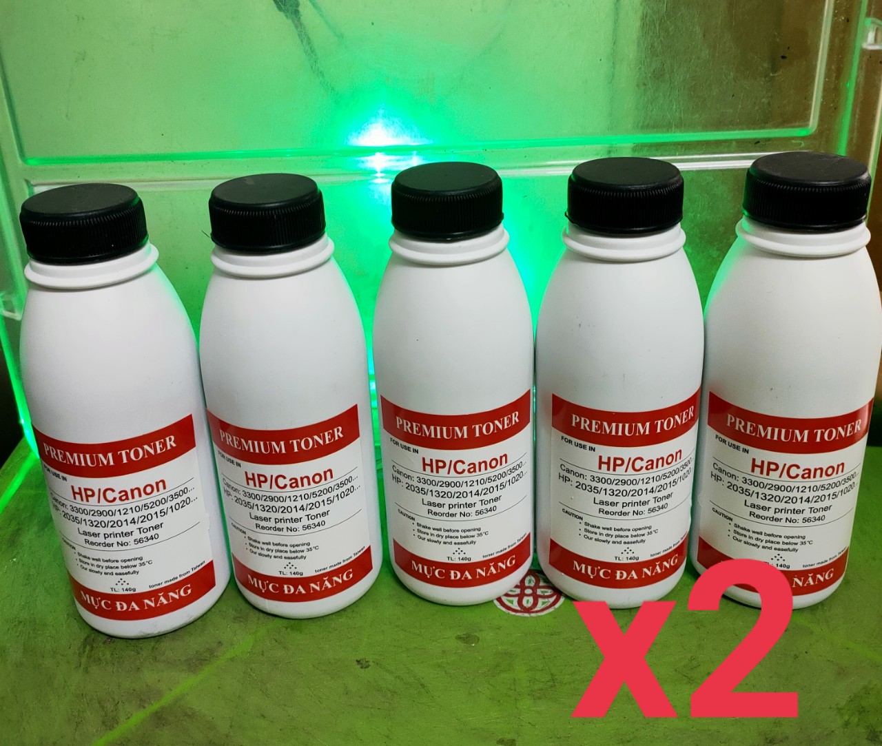 10 chai mực prmium ink 140g