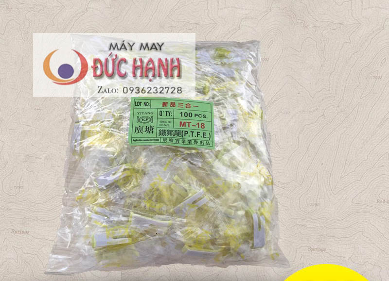 Đế chân vịt 2 da máy 1kim công nghiệp 100 cái