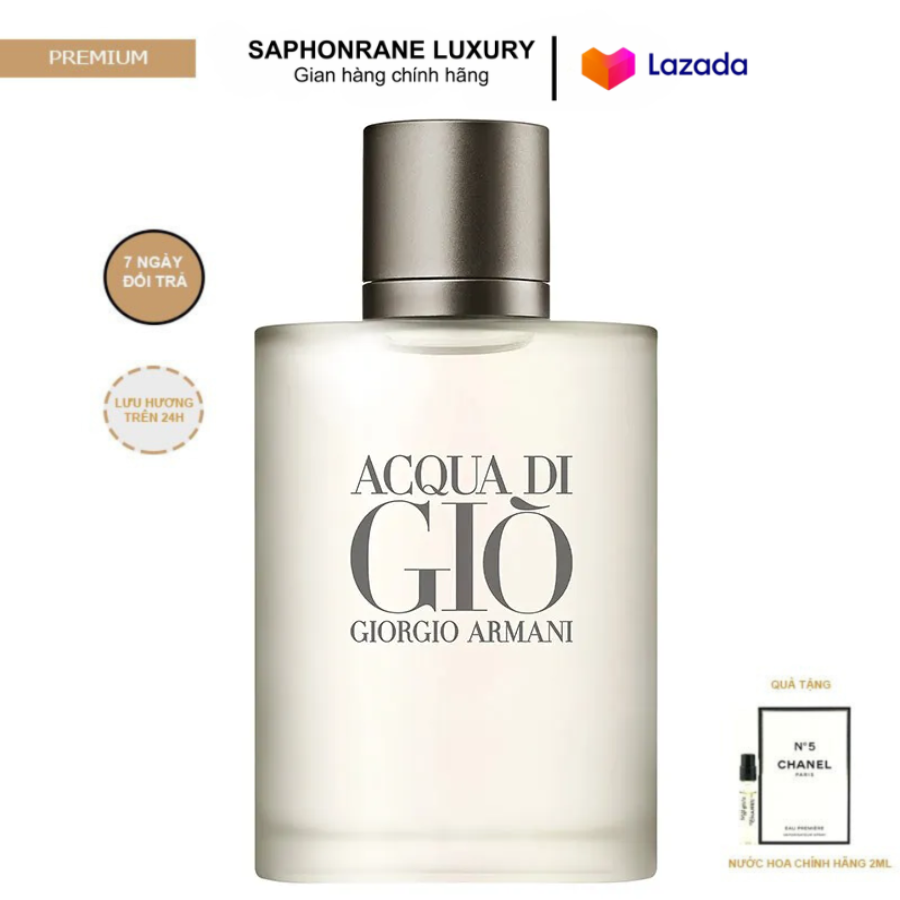 Nước Hoa Nam Giorgio Armani Acqua Di Gio Pour Homme EDT 100ml_nước hoa chính hãng