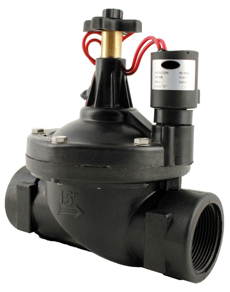 Van điện từ một chiều ngoài trời phi 60 điện 220v