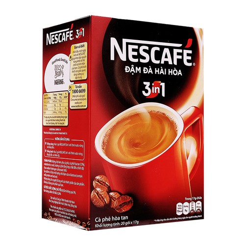 Cà phê sữa NesCafé 3 in 1 đậm vị cà phê 340g - Bách hóa Hoàng Thiên - hopxanh-nhieucfitsua