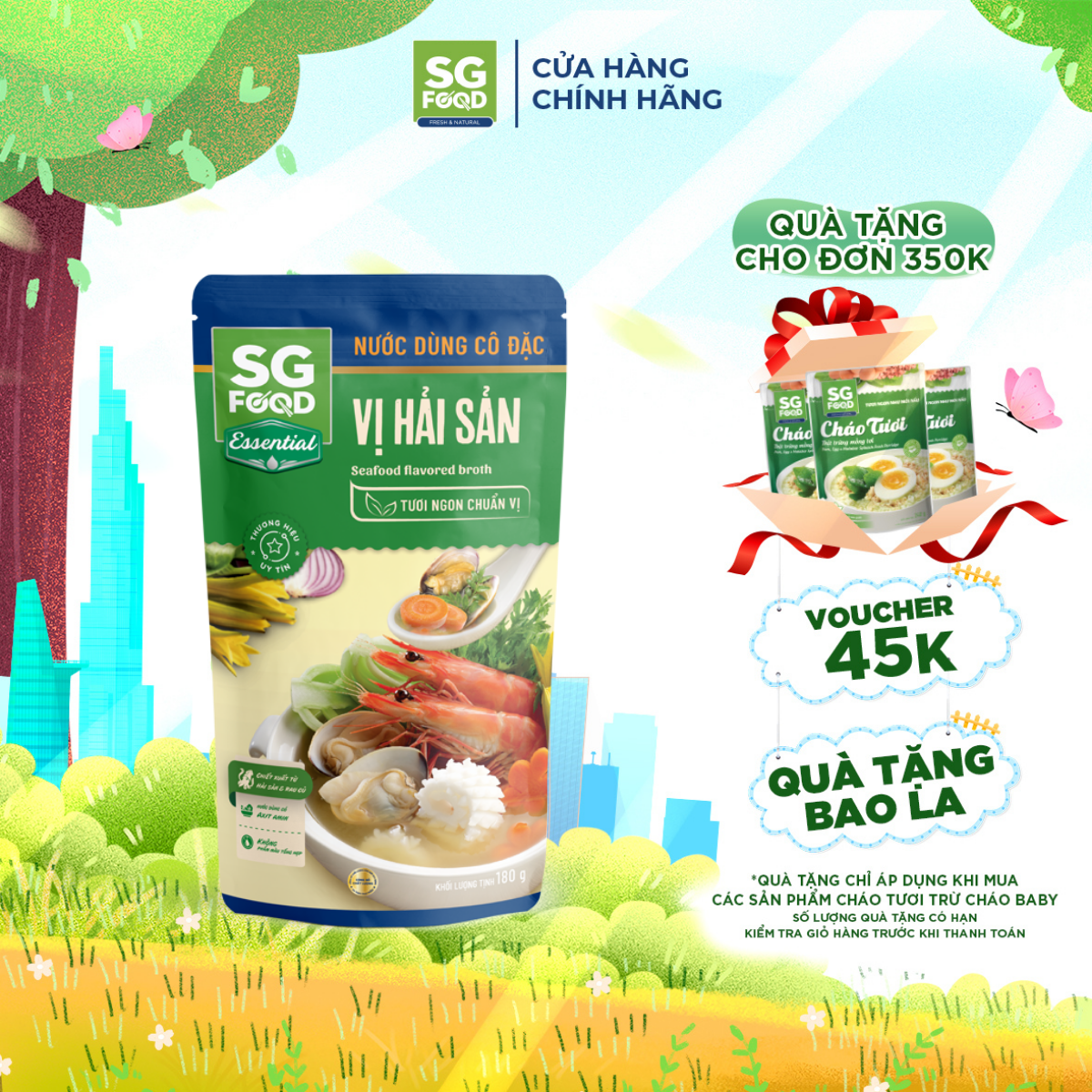 Nước Dùng Cô Đặc Vị Hải Sản Sài Gòn Food 180G