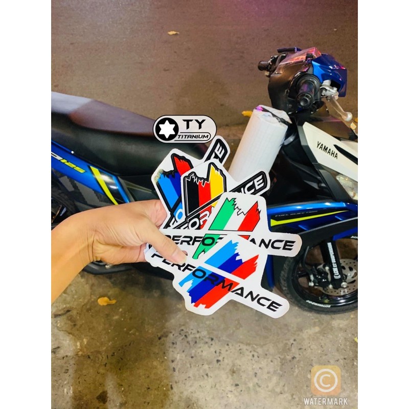Tem PERFORMANCE cực đẹp dán trang trí các dòng xe chống thấm nước