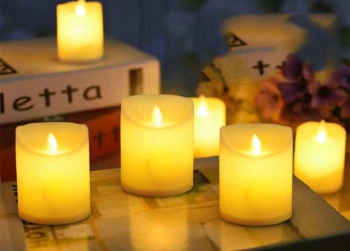 Combo 6 cây đèn cầy điện tử lung linh