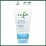 Sữa Rửa Mặt Simple Dưỡng Ẩm Cho Da Dạng Gel 150ml Hasaki Sản Phẩm Chính Hãng