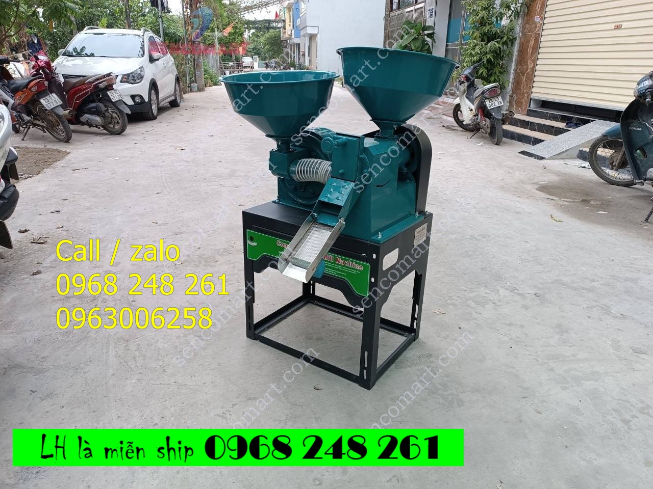 Máy xát gạo gia đình , máy xay , xát gạo thế hệ mới cho gia đình tiện lợi
