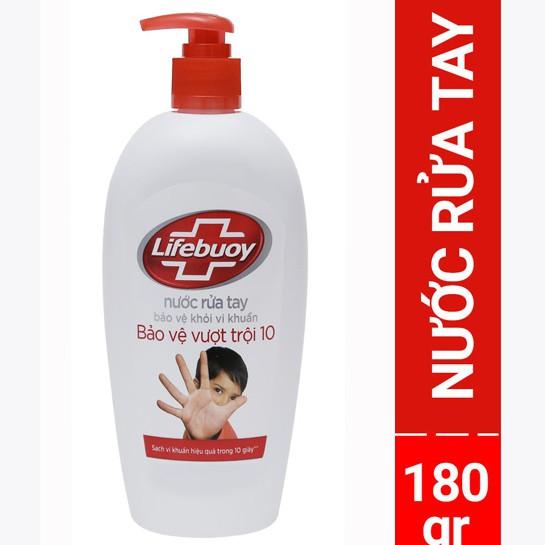 Rửa tay lifebuoy đỏ 180g