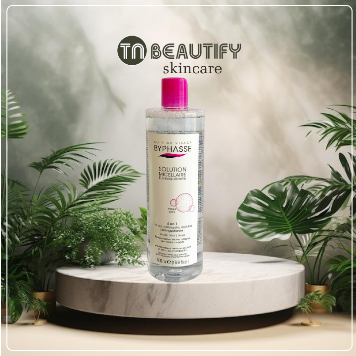 Nước tẩy trang byphasse solution micellaire face