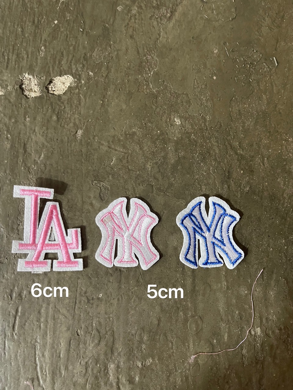Miếng Sticker Thêu Ủi hình logo thương hiệu cao cấp 02
