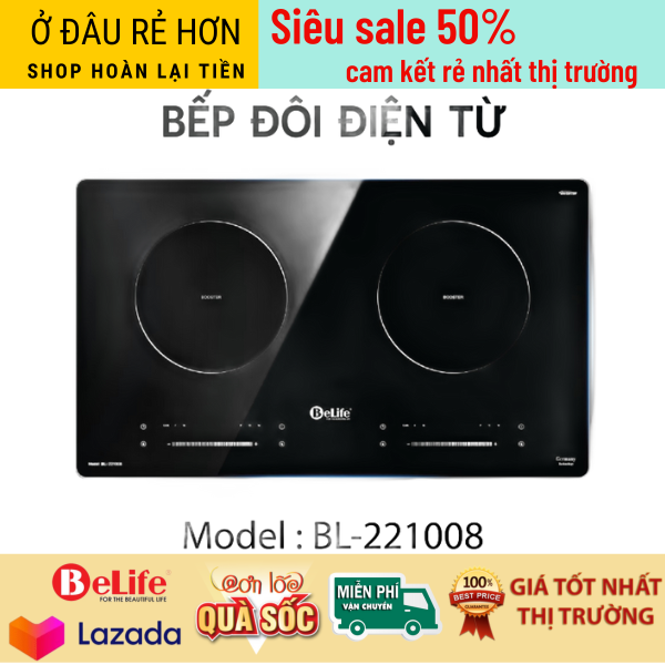 Bếp từ đôi , bếp điện từ đôi , bếp cảm ứng , bếp từ đôi free ship toàn quốc , bếp từ đôi bảo hành 2 năm 1 đổi 1