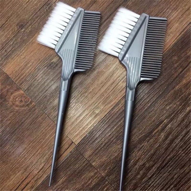 Lược Nhuộm tóc Màu Trắng Lông Mềm loại tốt