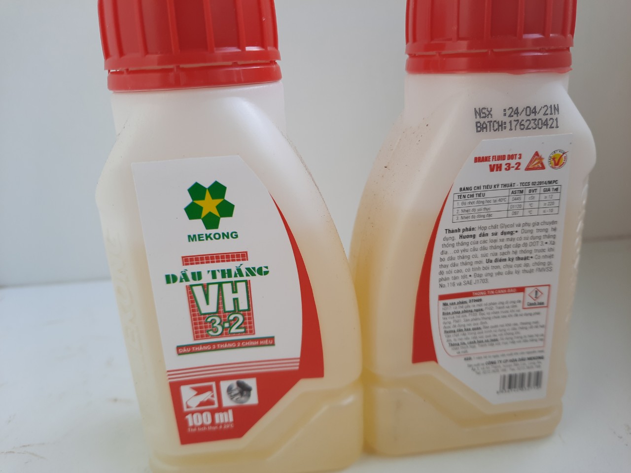 Combo 2 chai dầu thắng vh 3-2 100ml, thương hiệu mekong, chất lượng cao, siêu khuyến mãi, giá cực sốc