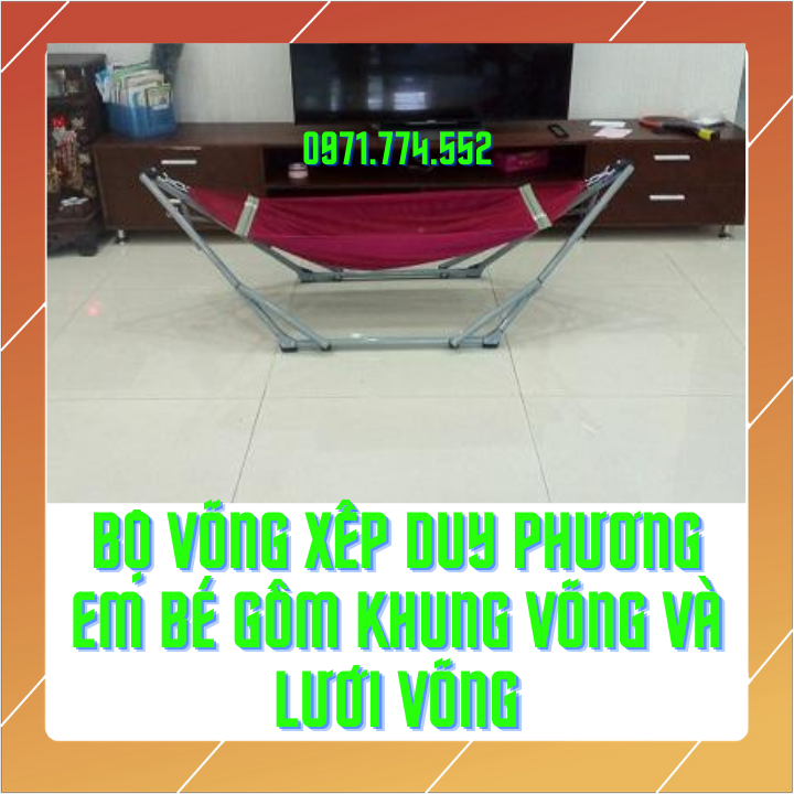 [HCM]BỘ VÕNG XẾP EM BÉ DUY PHƯƠNG