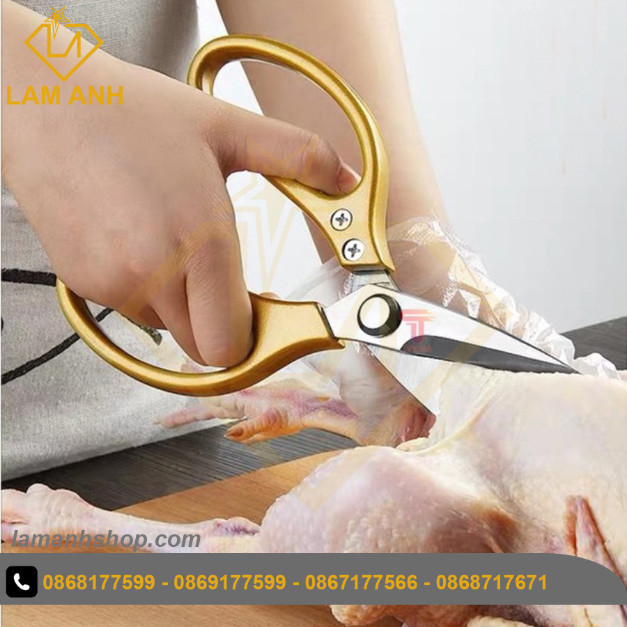 Kéo cắt thịt gà cực bén