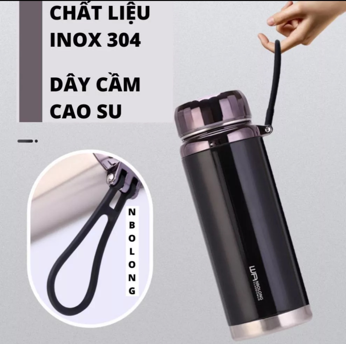 Bình giữ nhiệt baol bình kim cương 1200-1500ml giữ nóng và lạnh