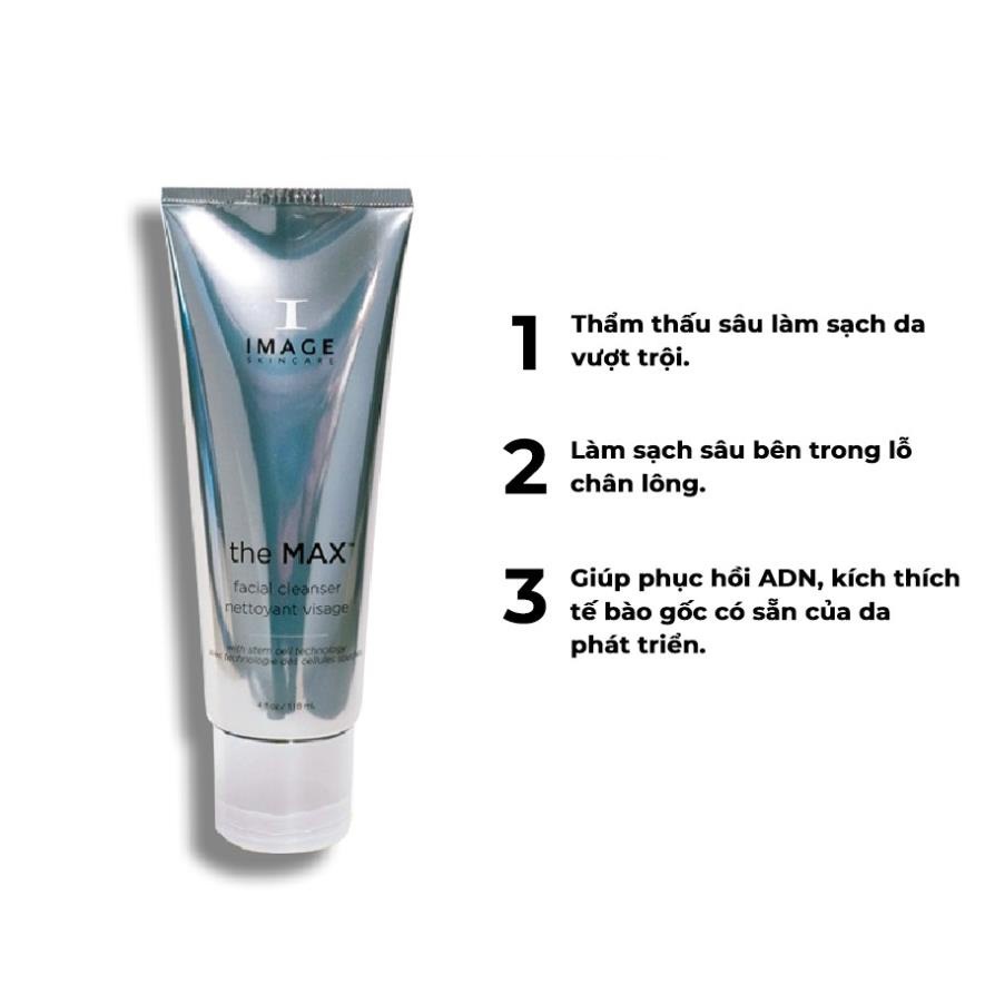 [HÀNG CÔNG TY] Sữa Rửa Mặt Tế Bào Gốc Phục Hồi Và Nuôi Dưỡng Da Image Skincare The MAX Stem Cell Facial Cleanser - SimmyShop