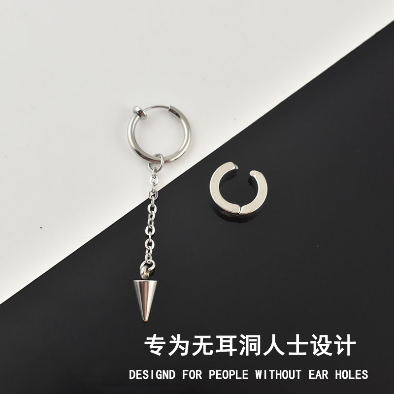 Bông tai nam không cần bấm lỗ