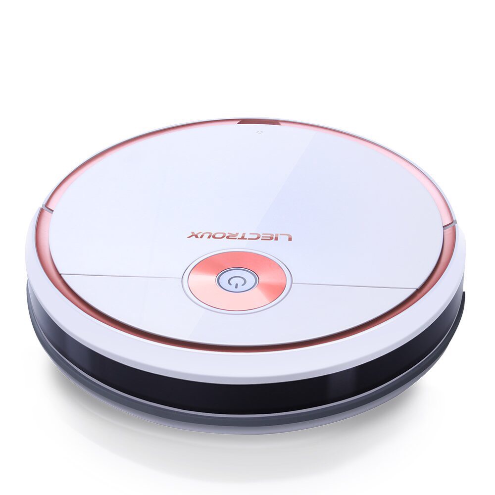 Roobot hút bụi liectroux - t6s , có nhiều chế độ hút , cảm biến độ cao , tự sạc , điều khiển được bằng điện thoại