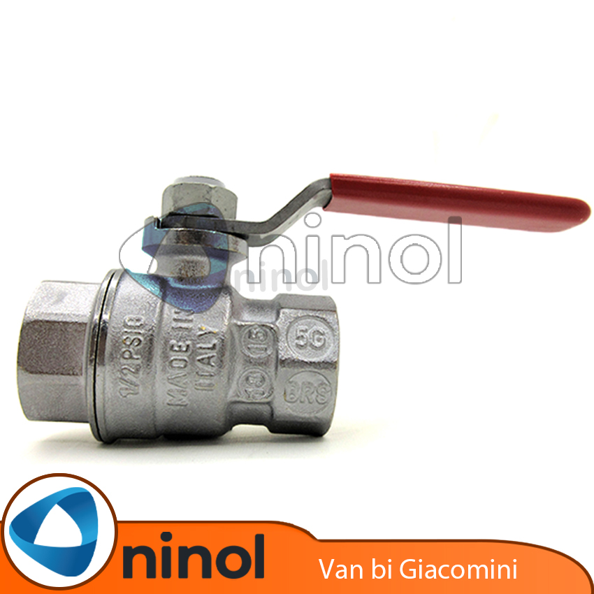 Van bi đồng mạ Crom Giacomini áp suất 35 bar - 42 bar