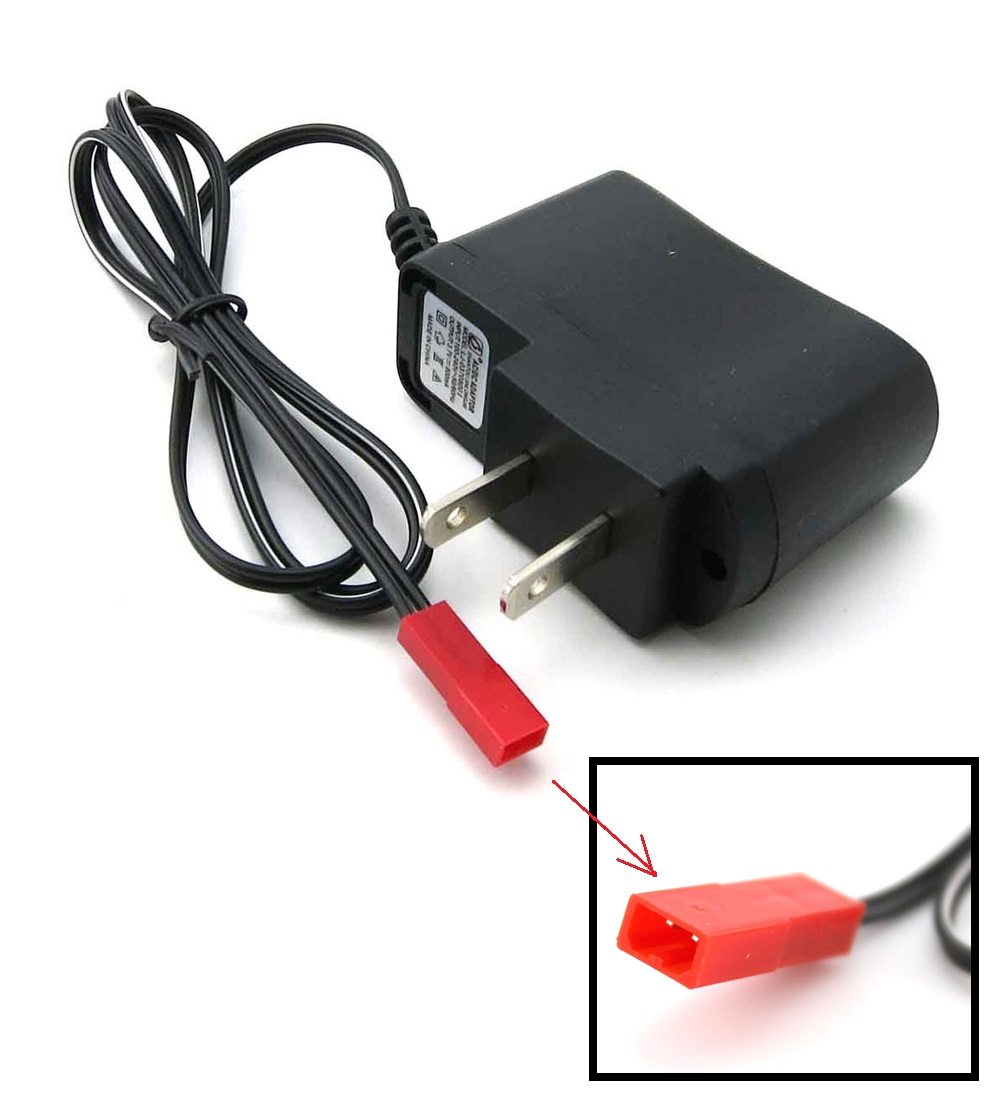 Sạc pin Lipo 1S 3.7V jack JST, cắm trực tiếp điện 220V, dòng sạc mạnh 800mA, tự ngắt, có đèn báo, cho đồ chơi điều khiển từ xa RC Flycam Drone Trực thăng Cánh bằng - Luân Air Models