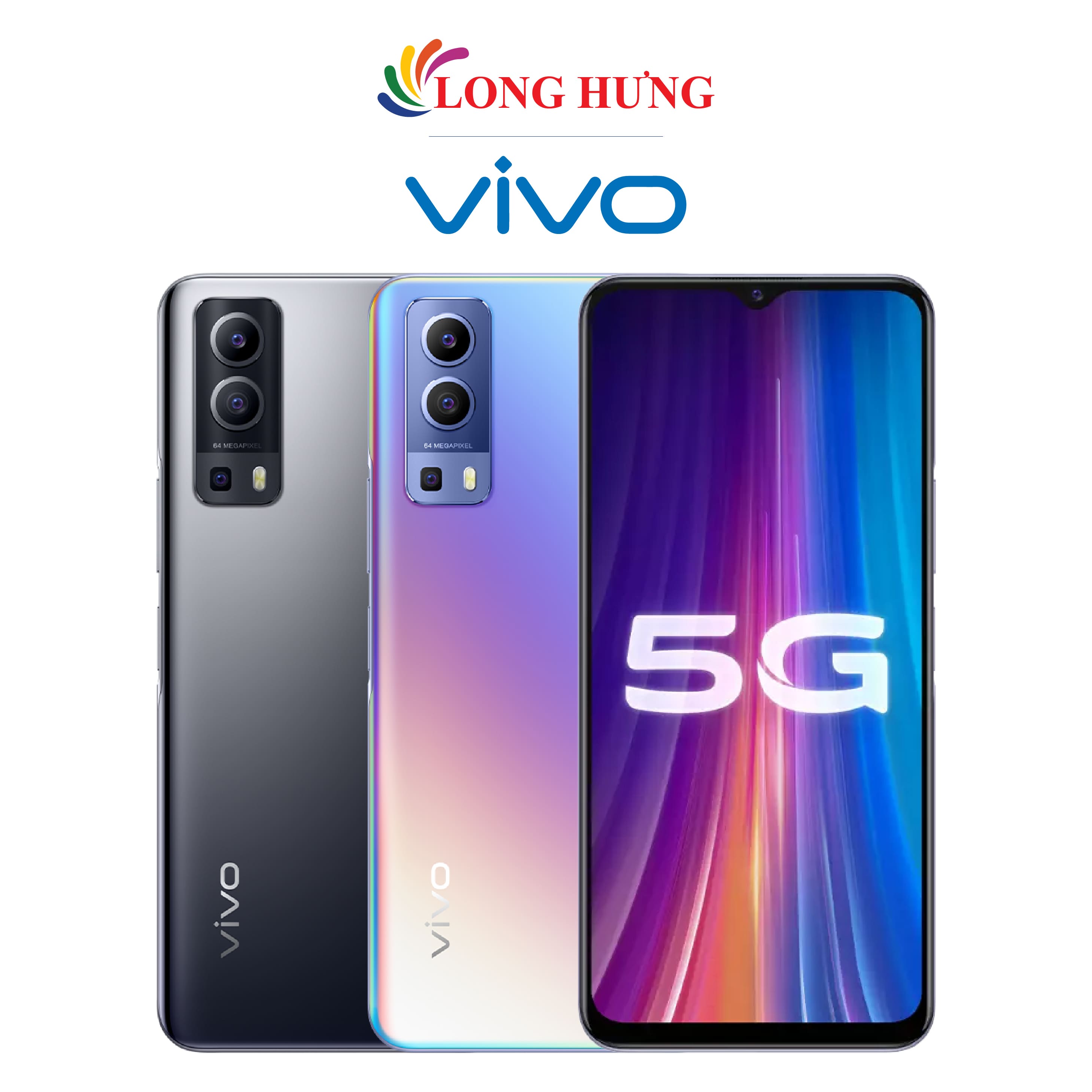 [Trả góp 0%] Điện thoại Vivo Y72 5G (8GB/128GB) - Hàng chính hãng - Màn hình 6.58inch IPS LCD FHD+ bộ 3 Camera sau Pin 5000mAh