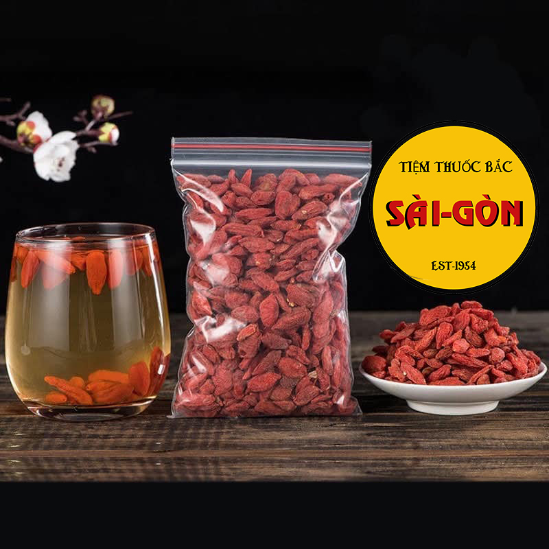 Kỉ Tử Ngọt 100g - Kỷ tử hữu cơ (kỳ tử thượng hàng, trà đẹp da, sáng mặt, chống lão hóa)