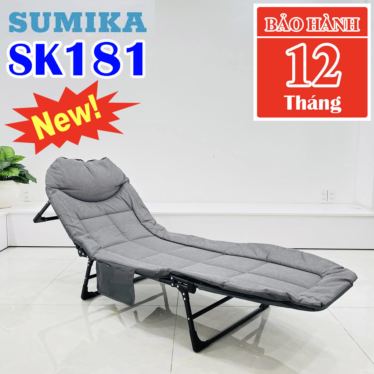 Giường xếp gấp gọn đa năng SUMIKA 181 - SK181