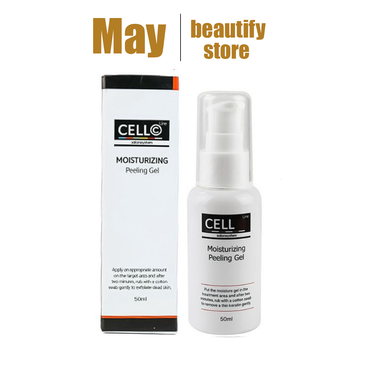 Gel tẩy tế bào chết môi CELLO Pro Hàn Quốc, tẩy da chết môi phun xăm lọ 50ml
