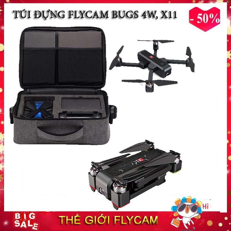 Balo túi đựng dành cho Flycam MJX Bugs 4W, JJRC X11 nhỏ gọn tiện lợi