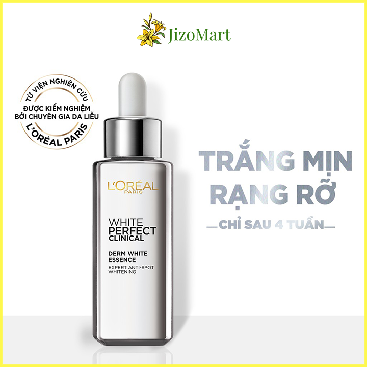Tinh Chất L'Oreal Dưỡng Da Sáng Mịn, Giảm Thâm Nám 30ml - White Perfect Clinical Derm White Essence