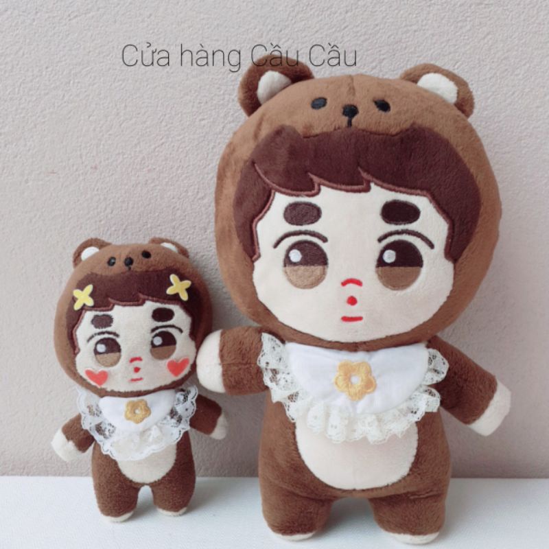 Doll Gấu Bông Exo Kyungsoo D.O  Bear 20Cm 15Cm Có Sẵn 99