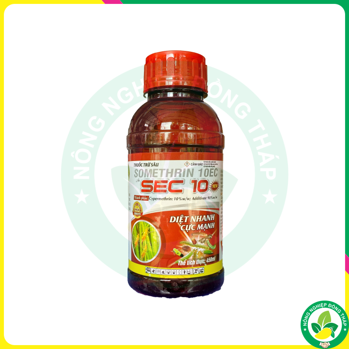 Thuốc trừ sâu somethrin 10ec hiệu sec 10 – diệt nhanh cực mạnh