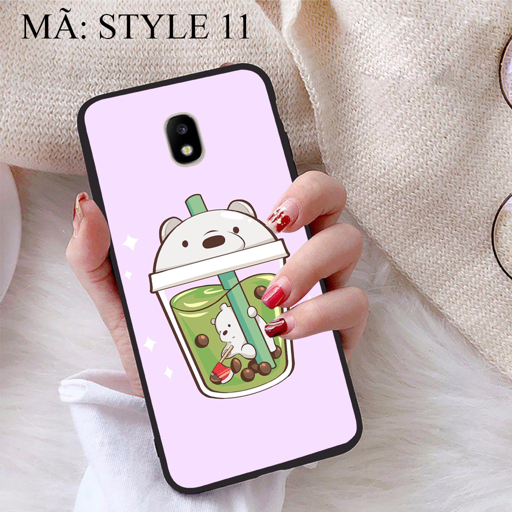 Ốp lưng icase dành cho samsung galaxy j3 pro 2017 viền dẻo tpu bst phong cách trẻ trung