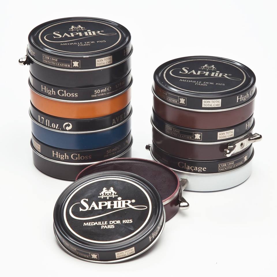 Xi đánh bóng giày saphir pate de luxe mdo pháp 50ml