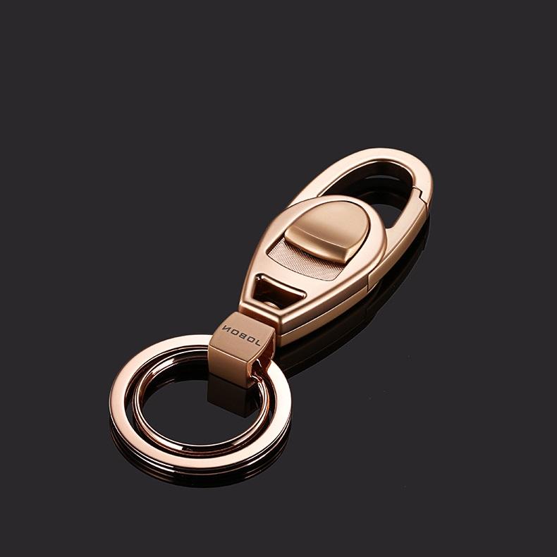 Móc chìa khóa xe hơi thương hiệu Jobon cao cấp JB066 (vàng)