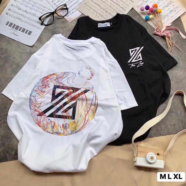 [HCM]ÁO THUN NAM NỮ IN 3D PHẢN QUANG BẢY MÀU THEZED ĐẸP HÚT HỒN HOT TREND PINK SHOP